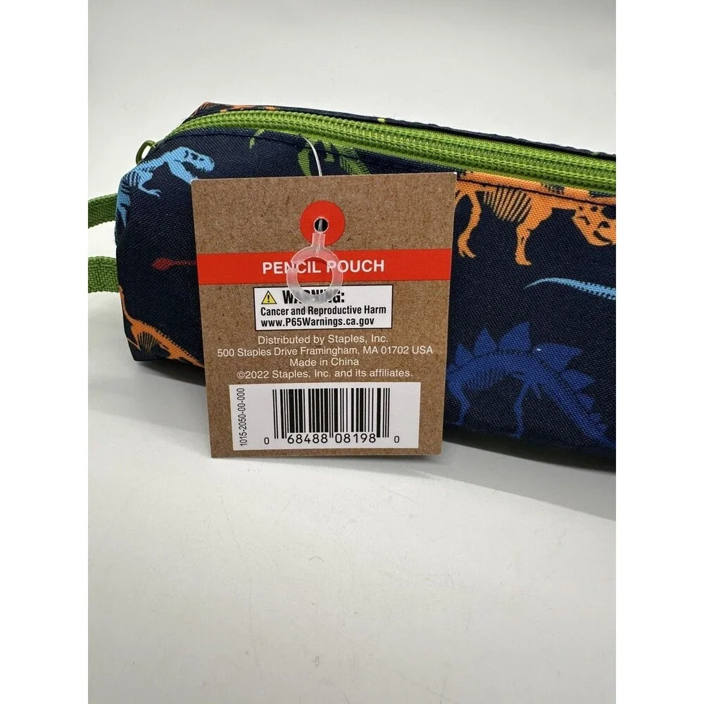 NWT Pep Rally Dinosaur Fossil Pencil Cases Lot Of 15